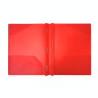 Carpeta Multicolor A4 de Material PP Opaco con Clips Tipo Tadpole, Carpeta de Anillas en D Estilo Americano, Ranuras para Tarjetas de Visita, Material de Oficina