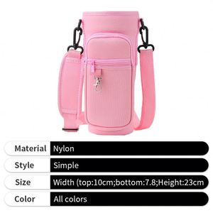 กระเป๋าใส่ขวดน้ำแบบใหม่ พร้อมโลโก้สั่งทำ  กระเป๋าหิ้วแก้วน้ำนีโอพรีน สำหรับกิจกรรมกลางแจ้ง - Product Image 4