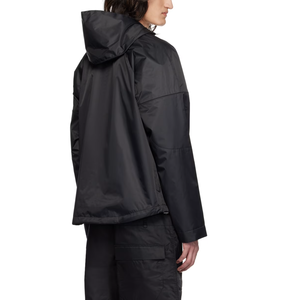 फ्लोरोसेंट शीतकालीन क्विल्ड हुडी स्वेटर आकस्मिक करीबी एनीम कढ़ाई 20 डी पकने जलरोधी रोधी लोगो जैकेट - Product Image 3