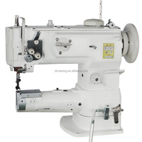 Sac en cuir robuste de type 1341 cylindres Juki faisant la machine à coudre industrielle