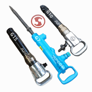 APCOM G10 G15 G20 Durable Pneumatic Pickaxe Hammer Air Pick Breaker, Lightweight Hand Held Rock <b>Drill</b> Machine for sale - Product Image 6