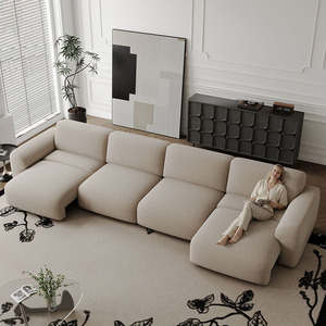 Canapé inclinable électrique moderne ATUNUS avec mousse haute densité, canapé lounge confortable, assise large, meubles de salon pour la maison et les hôtels - Product Image 4
