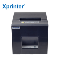 Xprinter xp-e200m/E260M/E300M hemat biaya 80mm pencetak struk termal kecil dengan Printer termal pemotong otomatis Restoran