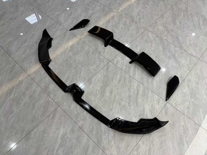 Splitter Anteriore Nero Lucido Stile V-ST per <span class=keywords><strong>BMW</strong></span> G45 <span class=keywords><strong>X3</strong></span> M Sport 2025-26 - Product Image 3