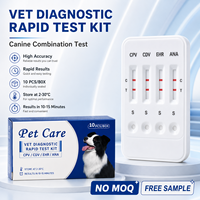 Hond EHR ANA BAB Combo Snelle Testkit Hond Ehrlichia Anaplasma Babesia Diagnostische Test