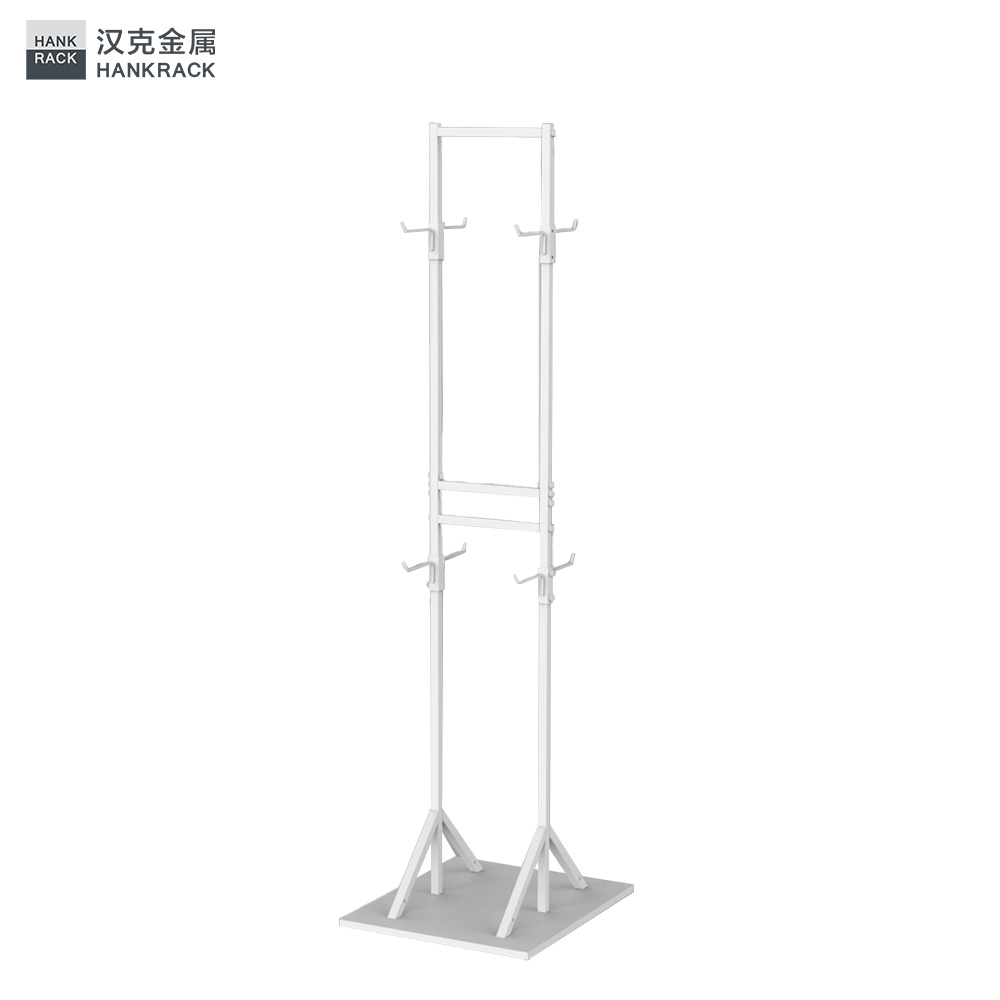 Support simple face blanc pour 2 vélos