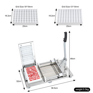 Máquina Manual para Hacer Brochetas de Carne, Adecuada para Comedor, Barbacoa, Restaurante - Product Image 3