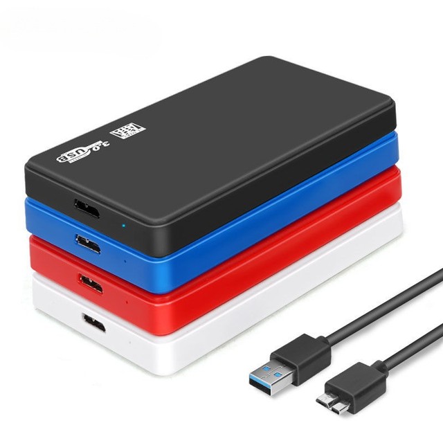High-Speed SATA HDD Enclosure Case External USB 3.0 2.5 to 3.5 Inch Hard Disk Drive Docking Station PC Material SSD Type