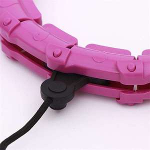 Hot Sale Detachable Smart Hula Circle <b>Hoop</b> Adjustable Fitness Weighted Intelligent <b>Hoola</b> <b>Hoop</b> - Product Image 4