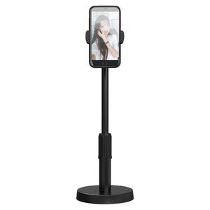 Soporte para transmisión en vivo de teléfonos móviles, soporte de escritorio telescópico ajustable con rotación de 360 grados para Douyin, TikTok y Vlogging - Product Image 2