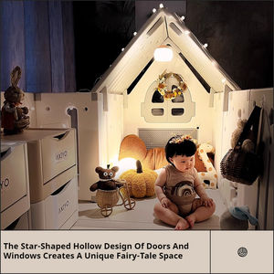 รั้วพลาสติกขนาดเล็กใช้สำหรับเด็กอายุ0-3ขวบรั้วกั้นเด็กใช้ในสวน - Product Image 6