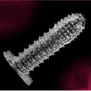 Adult Toys Set Crystal Cock Sleeve Silikon <span class=keywords><strong>Spike</strong></span> Kondome für Männer Delay Set Cover Paar Spielzeug Sex Produkte für Männer - Product Image 3