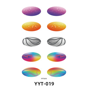 Aangepaste <span class=keywords><strong>3D</strong></span> oogschaduw tijdelijke tattoo sticker modieuze zweetbestendige oogschaduw tattoo stickers voor dames gezichtsmake-up - Product Image 1