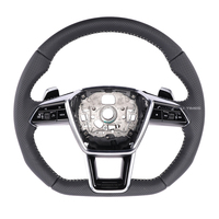 Volant en cuir pleine fleur de qualité OEM pour Audi en stock, compatible avec Audi A3 S3 RS3 A4L A5 S5 RS5 A6L A7 S7 RS7 Q2L Q3 Q5 Q5L Q7