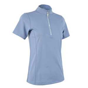 프리미엄 품질 승마 의류 경마 탑 맞춤형 로고 여성 베이스 레이어 말 쇼 경쟁 셔츠 - Product Image 4