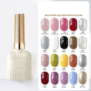 Esmalte de Uñas en Gel UV de 15 ml, 126 Colores, Transparente, Rosa Nude, Ecológico, No Tóxico, Secado en 2 Minutos, para Salón - Product Image 1