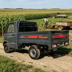 Certification CEE, camion électrique léger de 1000 kg, vitesse réglable, 25 km/<span class=keywords><strong>h</strong></span>, 40 km/<span class=keywords><strong>h</strong></span>, moteur 3000 W, transport agricole, transport de marchandises lourdes - Product Image 2