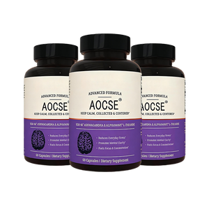 Capsules à base de plantes à marque privée Drunken Eggplant Ashwagandha L-théanine pour le soulagement quotidien du stress, le soutien émotionnel et la performance cognitive - Product Image 1