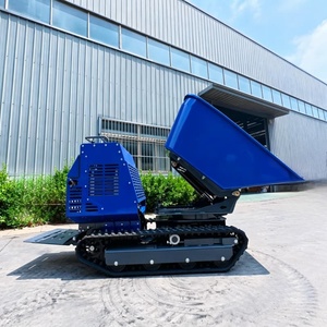Kc-1200 Bestselling Products Mini Crawler <b>Dumper</b> Kc-1200 Rubber <b>Track</b> Rotary Dump Truck for Construction - Product Image 2