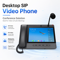 Téléphone fixe sans fil avec écran Android pour bureau à domicile, hôtel, banque, chambre d'hôpital, terminal sans fil avec emplacement pour carte SIM
