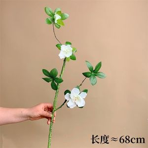 Azaleas y gardenias artificiales de plástico Kch para decoración de bodas, sala de estar y mesa de comedor. - Product Image 3