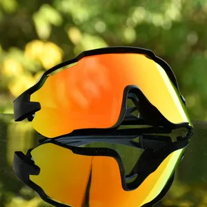ベストセラーTR90ロードバイクアイウェアカスタムロゴアウトドアスポーツサングラスUV400クラシックサイクリングサングラス