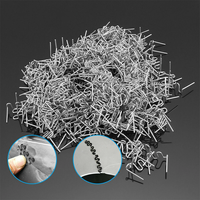 1000 agrafes de 0,8 mm pour pistolet de soudage plastique, kit de réparation pour pare-chocs et ailes de voiture