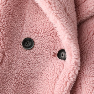 Cappotto Invernale Elegante da <span class=keywords><strong>Donna</strong></span> Boying, Lungo in Lana Intrecciata <span class=keywords><strong>con</strong></span> Bottoni, Stile Vintage, Ecologico, Antivento, <span class=keywords><strong>con</strong></span> <span class=keywords><strong>Cappuccio</strong></span> e Pelliccia Sintetica - Product Image 6