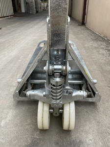 รถยกพาเลทไฮดรอลิก 2.5 ตัน / รถยกพาเลทไฮดรอลิกแบบมือโยก 540x1150 มม., ล้อไนลอน/ไนลอนแบบคู่, โครงเหล็กชุบสังกะสี ขายดี - Product Image 5