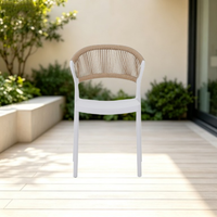 Chaise de salle à manger moderne et simple en plastique, empilable, pour restaurant, café, bistrot, maison, bar, bureau, école, usage domestique, en matériau PP