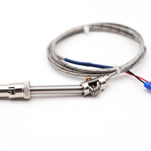 Sensor de Temperatura con Resorte de Presión, Termopar Industrial Tipo E, J, K, Tipo Bayoneta - Product Image 2