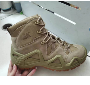 Bottes de randonnée TSB07 AK Aeiska en daim noir et vert, et daim marron désert, durables et imperméables, à tige basse, mi-haute ou haute, pour le désert - Product Image 3