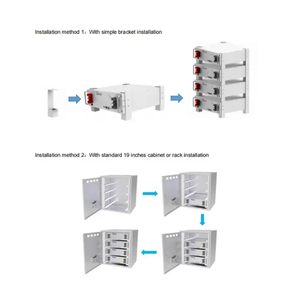 Baterai Deye Laris Manis SE-G5.1 Pro-B Tegangan Rendah 51.2v Populer 100ah Lifepo4 Sistem Energi Surya untuk Rumah & Sistem Komersial - Product Image 5