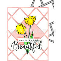 Plantilla de troquelado DIY de hierro grabado para decoración del hogar, con diseño de cuchilla para grabado, costura, puntos y fondo de marco rectangular