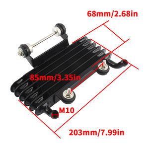 Enfriador de aceite para motocicleta ZUQING OC155, radiador universal para piezas de motor Suzuki Yamaha GY6 125 - Product Image 4