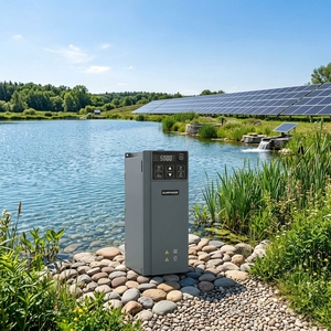 Soluzione Solare All-in-One Sunphase per Pompaggio 0.75KW 1HP 3HP 220V con Inverter Solare MPPT 99% AC <span class=keywords><strong>DC</strong></span> a Tensione Ampia per Irrigazione - Product Image 2