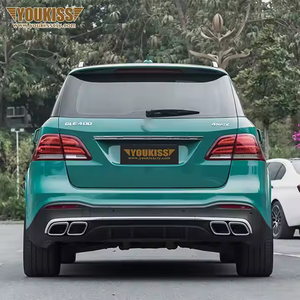 Kit carrosserie pour <span class=keywords><strong>Mercedes</strong></span> Benz <span class=keywords><strong>ML</strong></span> 2012-2015, mise à niveau GLE63 A-<span class=keywords><strong>MG</strong></span> 2020-2023, capot, calandre, pare-chocs avant et arrière, diffuseur d'ailes, embouts - Product Image 6