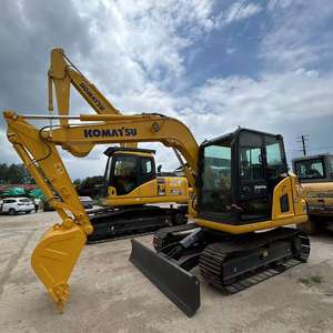 Miniexcavadora Usada <span class=keywords><strong>Komatsu</strong></span> PC60 de 6 Toneladas, Excavadora para Movimiento de Tierras de 18, 20, 30, 35, 50, 55, 60, 70, Miniexcavadora Hidráulica de Orugas a Bajo Precio - Product Image 3