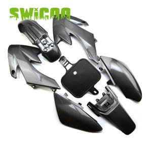 Carenado de plástico de carbono con diseño de carbono para <span class=keywords><strong>Honda</strong></span> <span class=keywords><strong>CRF</strong></span> XR 50 CRF50 <span class=keywords><strong>125</strong></span> SSR SDG 107 <span class=keywords><strong>Pit</strong></span> <span class=keywords><strong>Bike</strong></span> Fender - Product Image 2