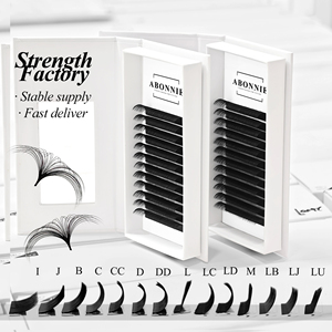Extensiones de Pestañas al por Mayor, Color Negro Mate, Extensiones de Pestañas de Visón Cashmere, Extensiones de Pestañas Individuales 03 - Product Image 2
