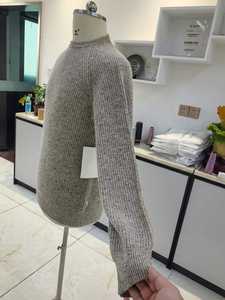 Pull à col rond personnalisé pour hommes, pull-over décontracté pour hommes, pull pour hommes de couleur unie, vêtements de sport en tricot - Product Image 6