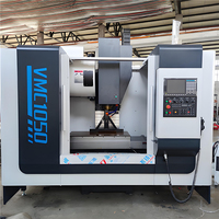 Centre d'usinage vertical CNC à cinq axes entièrement automatique VMC1050, broche conique BT40, production nationale