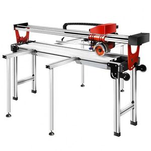 Máquina cortadora de azulejos de piedra completamente automática con PLC y motor para rectificado y ranurado de bordes de biselado de alta productividad - Product Image 1