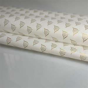 Papier d'emballage alimentaire de qualité alimentaire, impression en creux, blanc, prix direct d'usine, 30g, papier ciré brillant, motif imprimé - Product Image 4