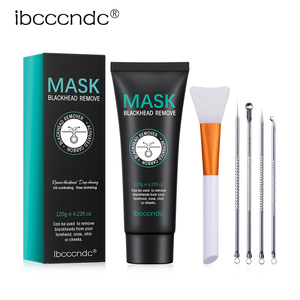Masques faciaux anti-points noirs au charbon de bambou pour le nez, soin de la peau du visage, outils de beauté anti-acné et anti-imperfections - Product Image 1
