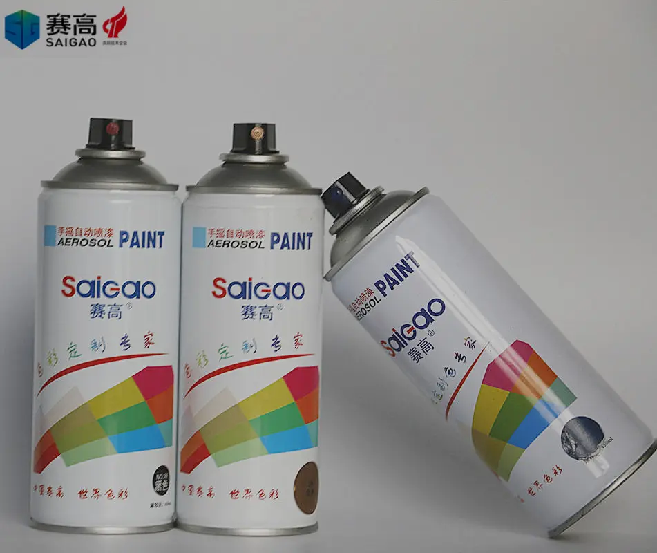 Saigao new formula wholesale chrome spray paint for bike painting