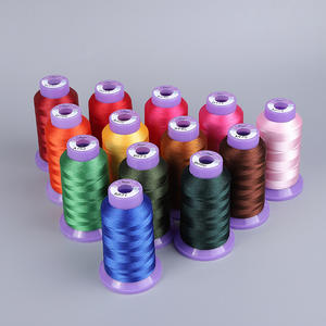 Fil à broder en polyester 100% écologique, haute ténacité, teint, 120d/2, 3000m, 5000m, vente en gros - Product Image 5