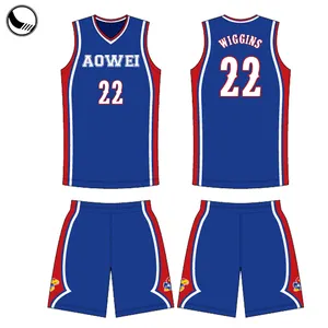 Basketball Jersey Pattern Design Sublimated Basketball Jersey Uniform Design Color Blue