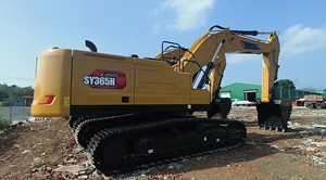 China Famous Brand New 36 Ton Mining Crawler Excavator SY365H Heavy Duty Digger Large Excavator with Rock Bucket for Sale - Product Image 3