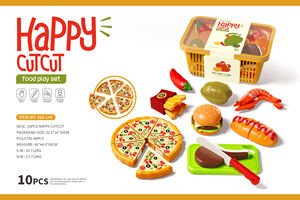 Jouet de <span class=keywords><strong>cuisine</strong></span> pour tout-petits, ensemble de jeu de simulation d'aliments, puzzle de découpe de fruits, jeux éducatifs pour enfants, garçons et filles - Product Image 6